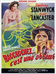 Raccrochez, c'est une erreur!